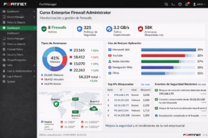 Enterprise Firewall Administrator interfaz